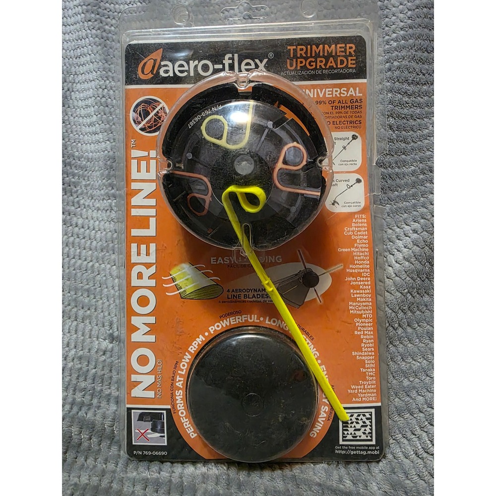 Aero-Flex Universal Trimmer Head Upgrade No More Line For Gas‎ Trimmers